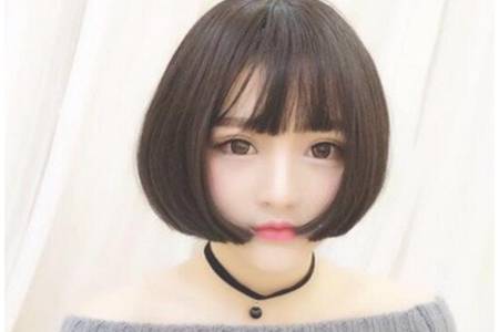 波波头短发发型图片