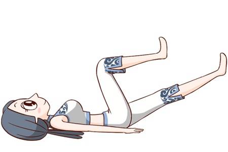 学生三天瘦成筷子腿动作