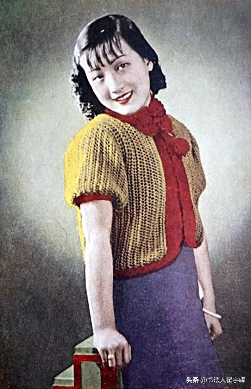 一代名伶，14岁时被誉为“金嗓子”，周璇13张彩色老照片欣赏
